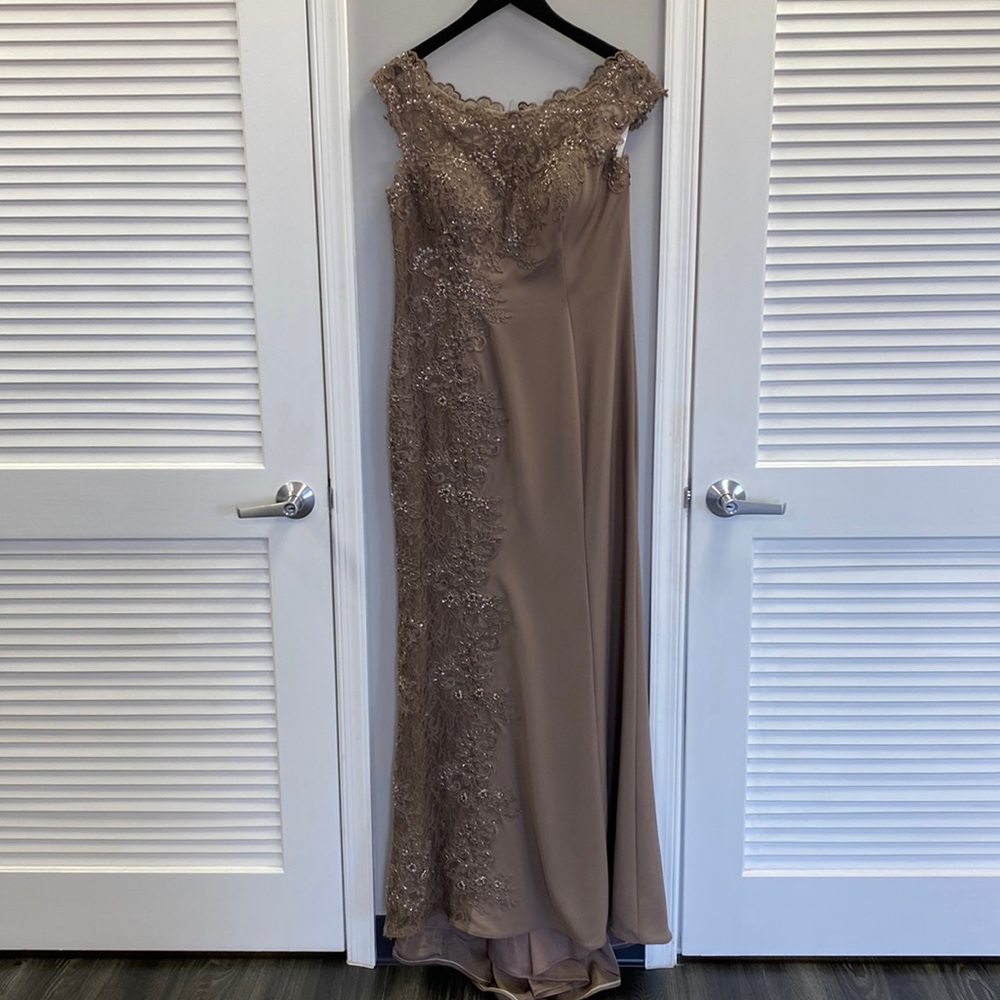 Floor length special occasion gown